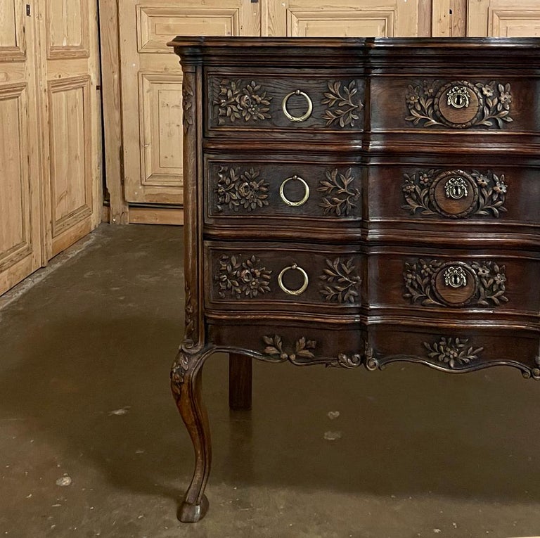 Antique Country French Regence Commode For Sale at 1stDibs