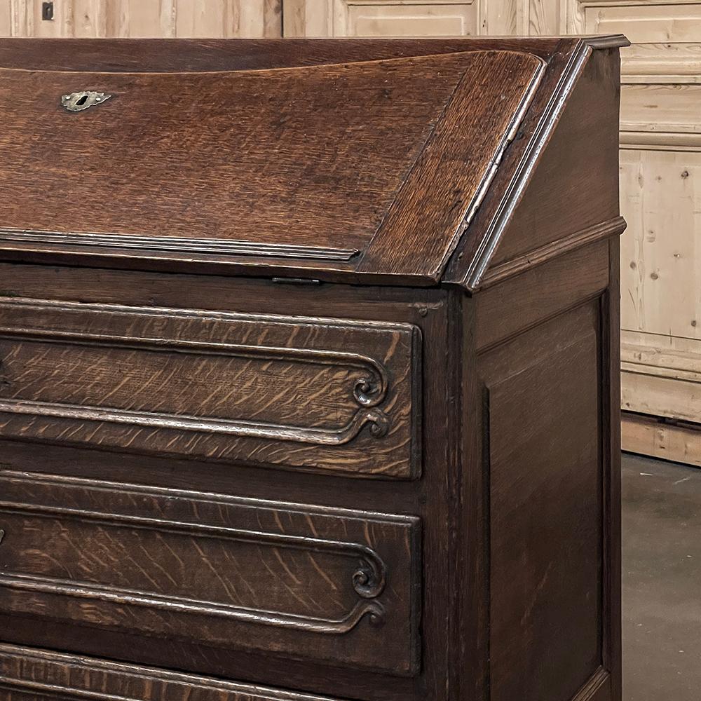 Antique Country French Secretary Desk ~ Secretaire For Sale 4