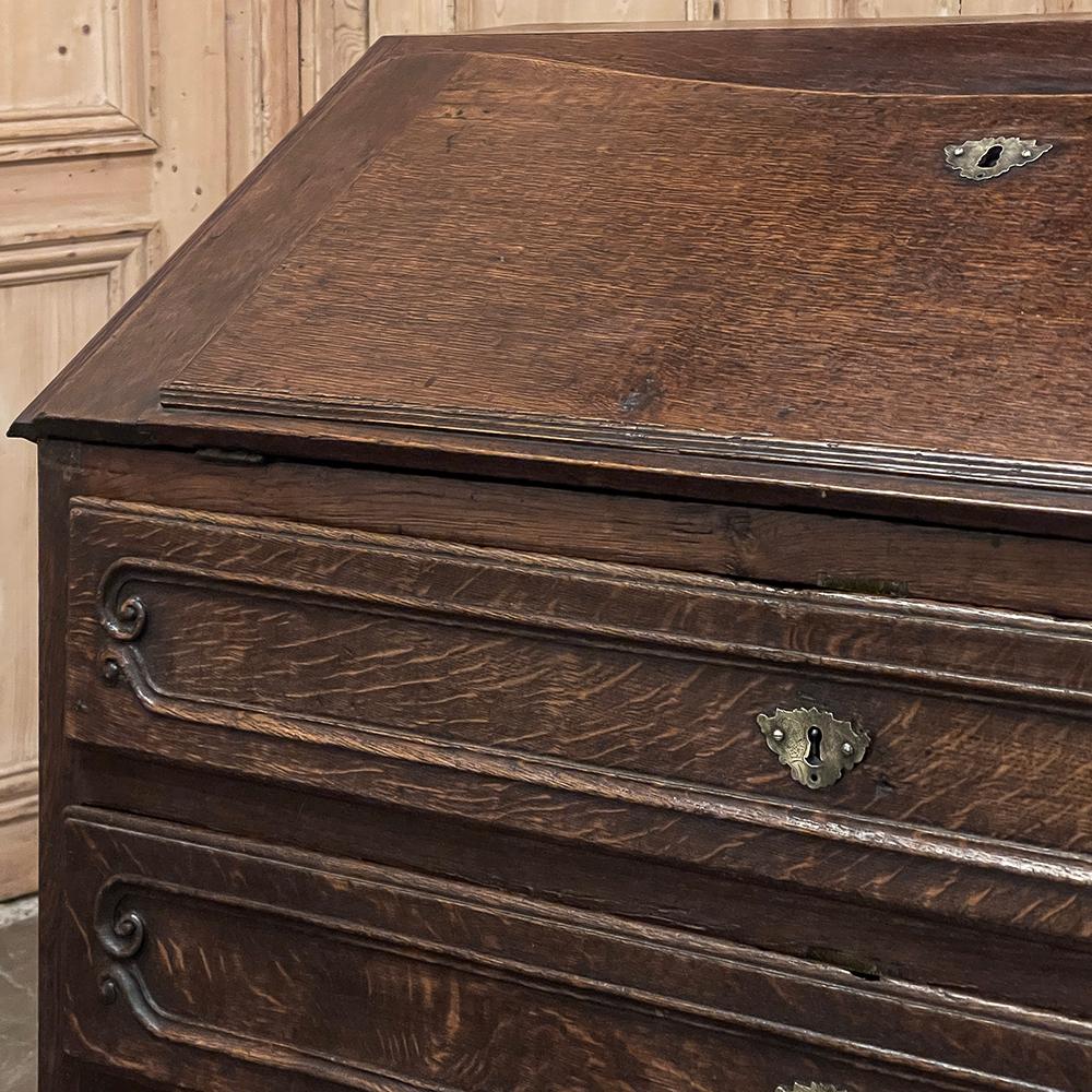 Antique Country French Secretary Desk ~ Secretaire For Sale 6