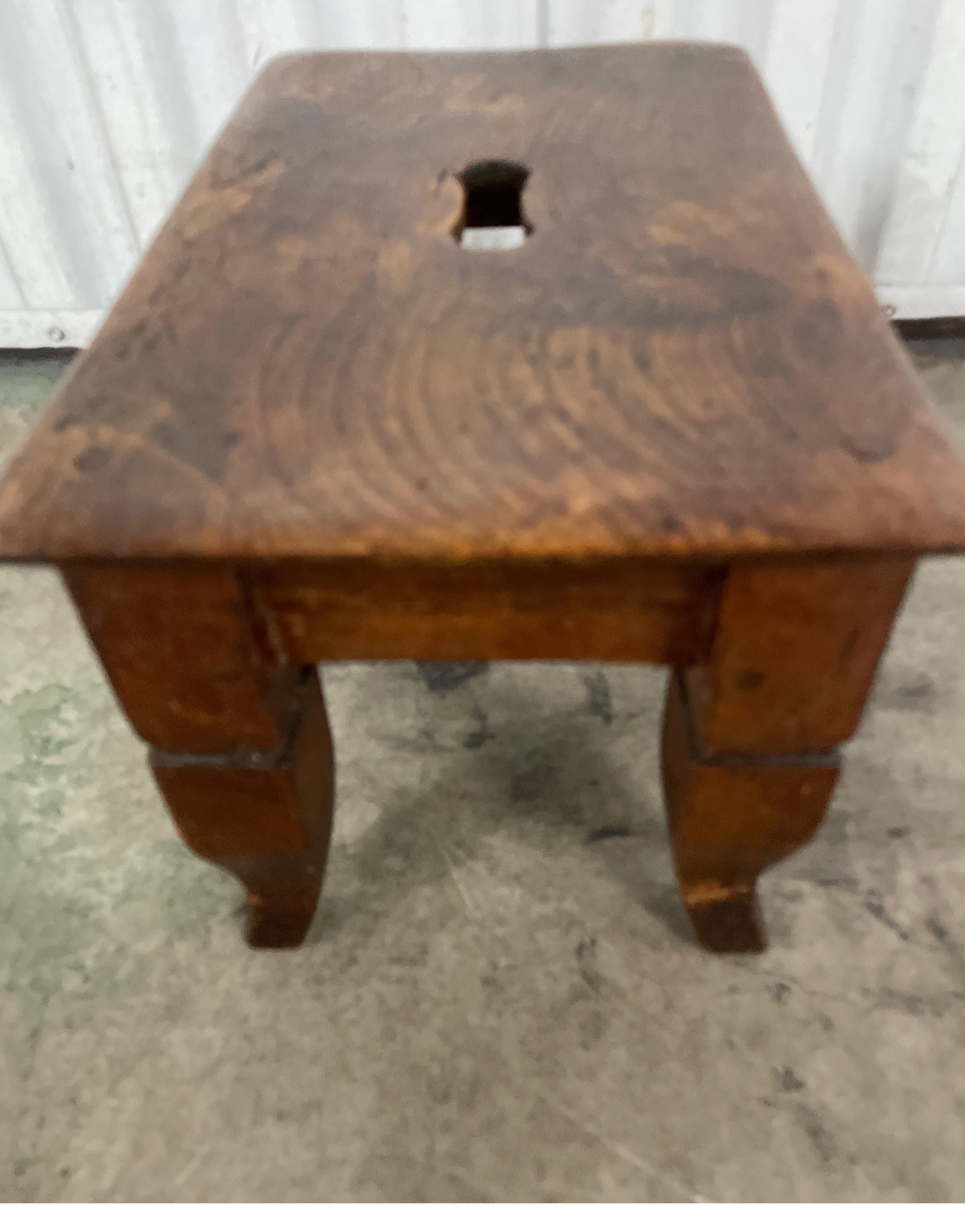Antique Country French Step Stool In Good Condition In West Palm Beach, FL