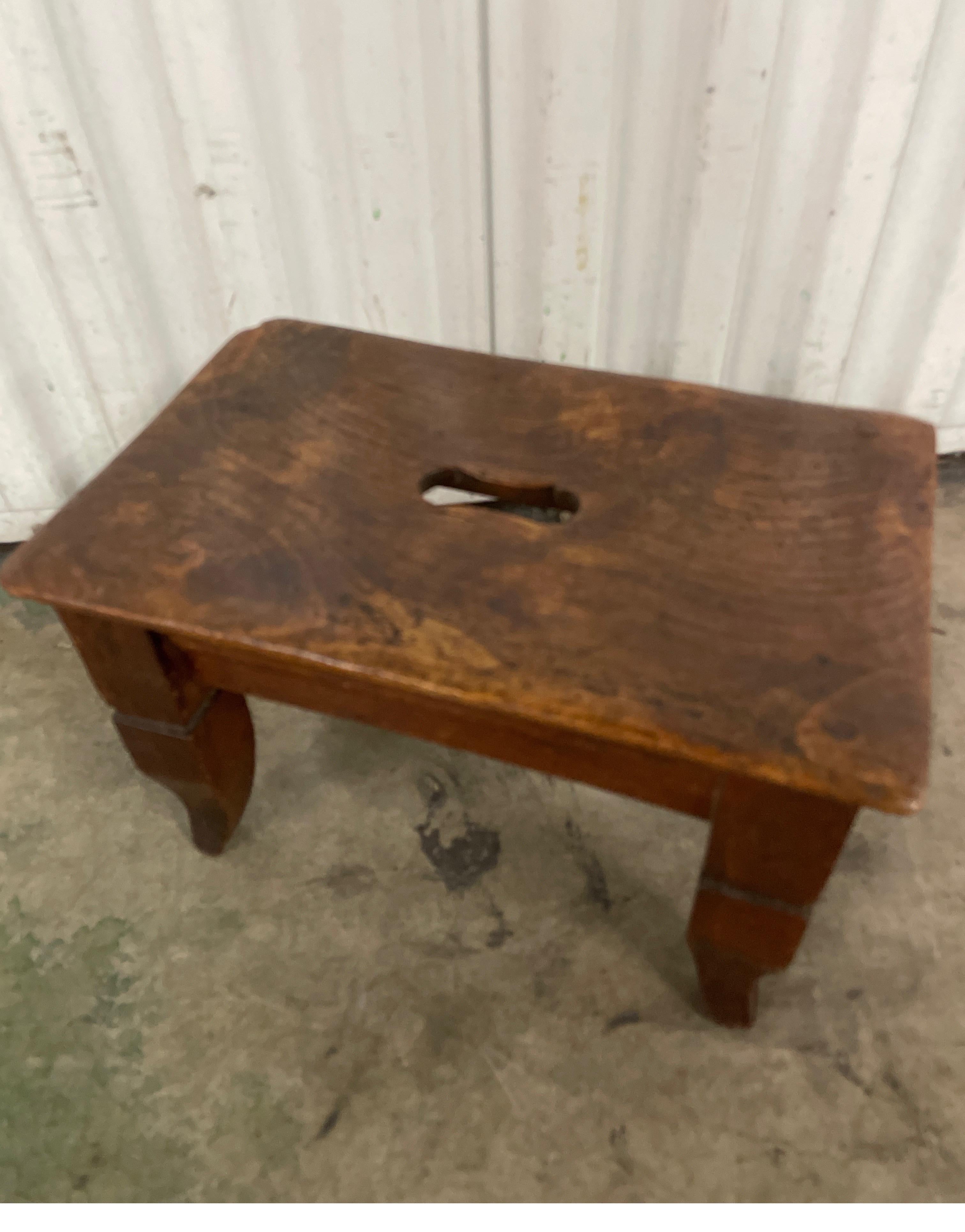 19th Century Antique Country French Step Stool