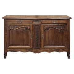 Antique French Walnut Buffet ~ Credenza