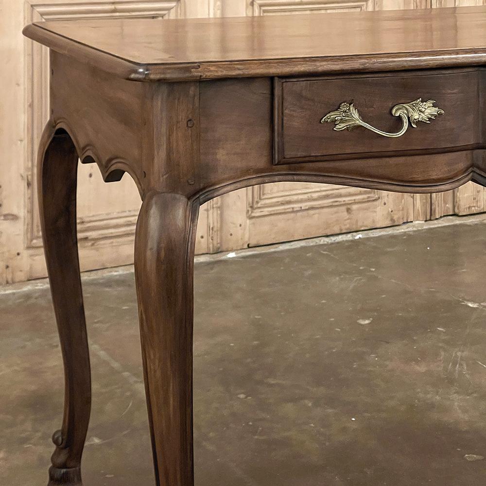 Antique Country French Walnut Desk ~ Writing Table 4