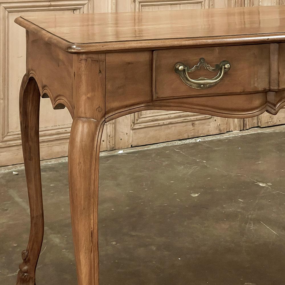 Antique Country French Walnut Desk ~ Writing Table For Sale 4