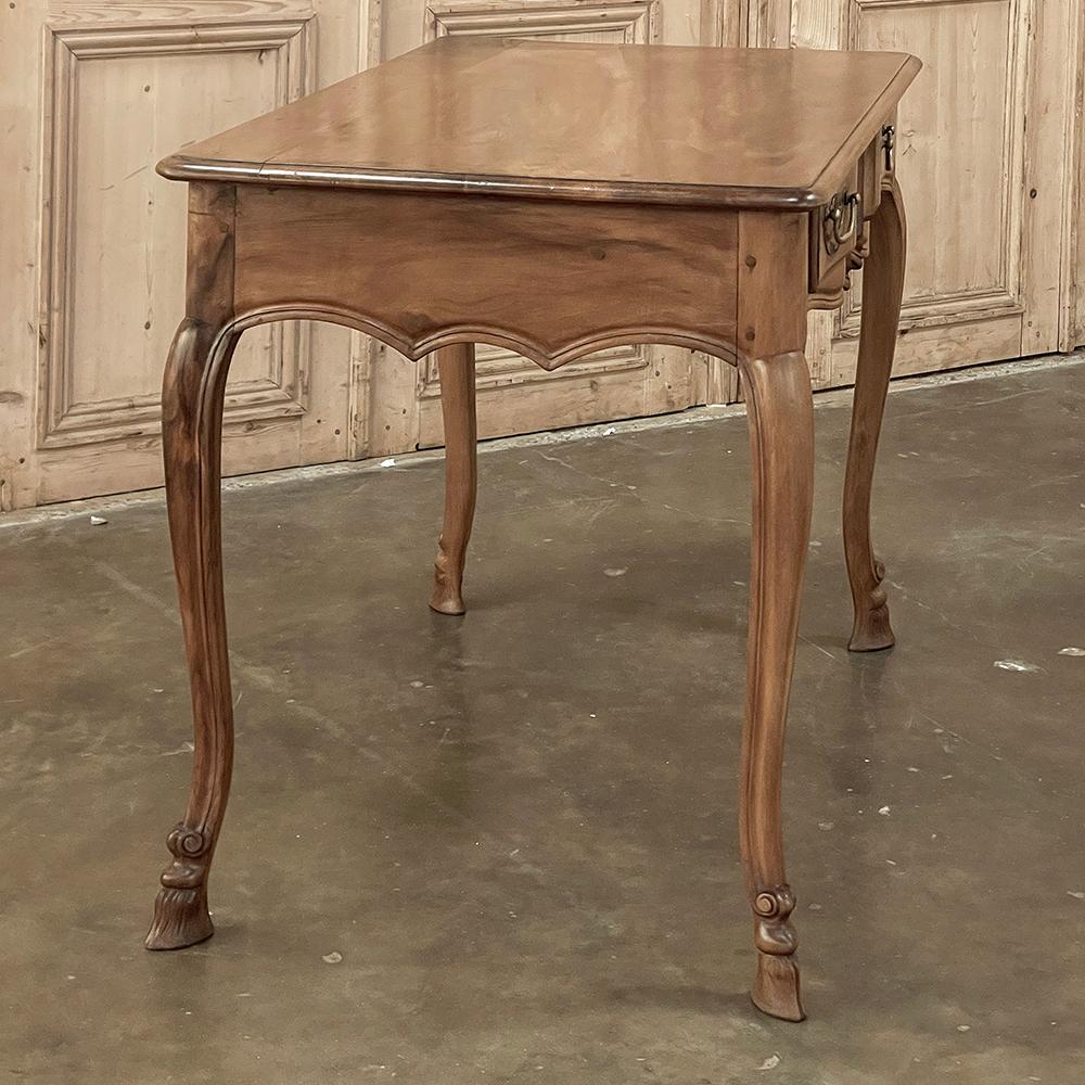 Antique Country French Walnut Desk ~ Writing Table For Sale 12