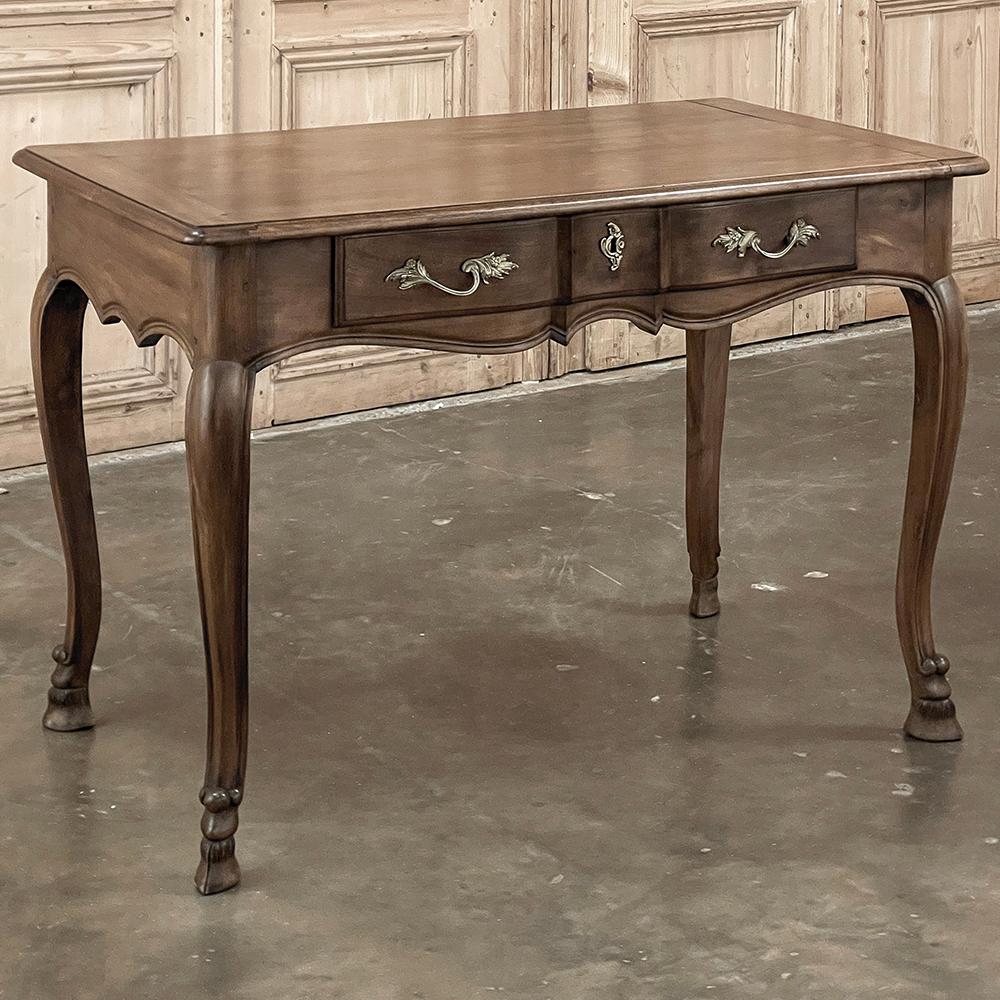 Hand-Crafted Antique Country French Walnut Desk ~ Writing Table