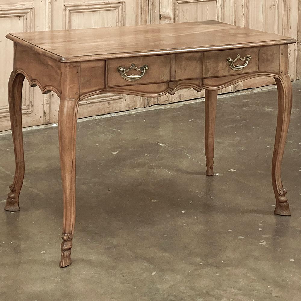 Hand-Crafted Antique Country French Walnut Desk ~ Writing Table For Sale