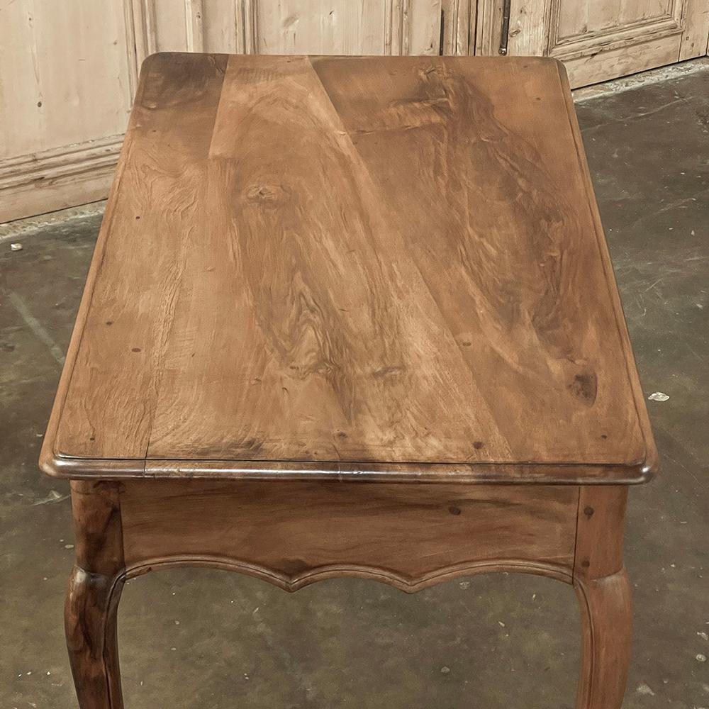 Antique Country French Walnut Desk ~ Writing Table For Sale 3