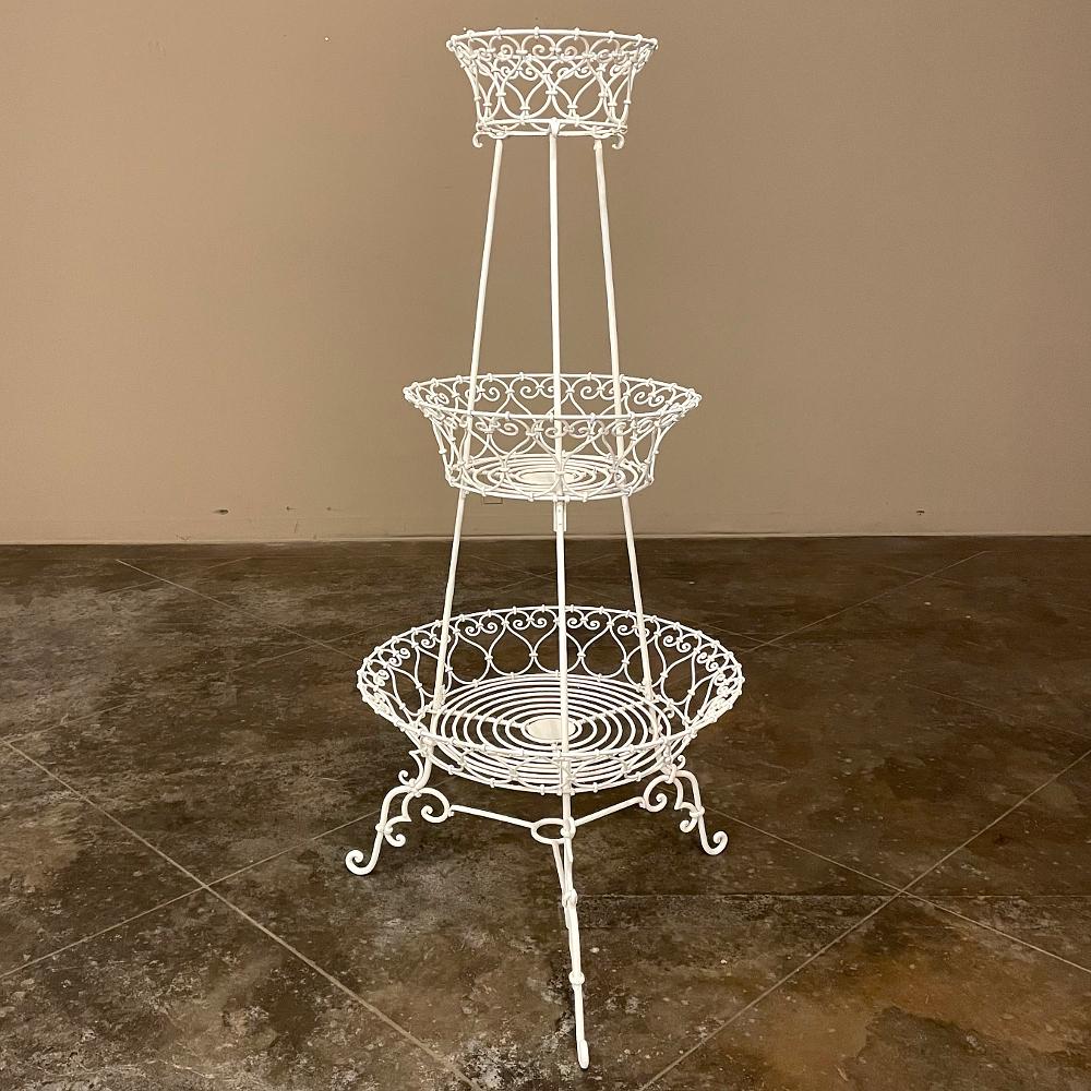 cast iron victorian plant stand