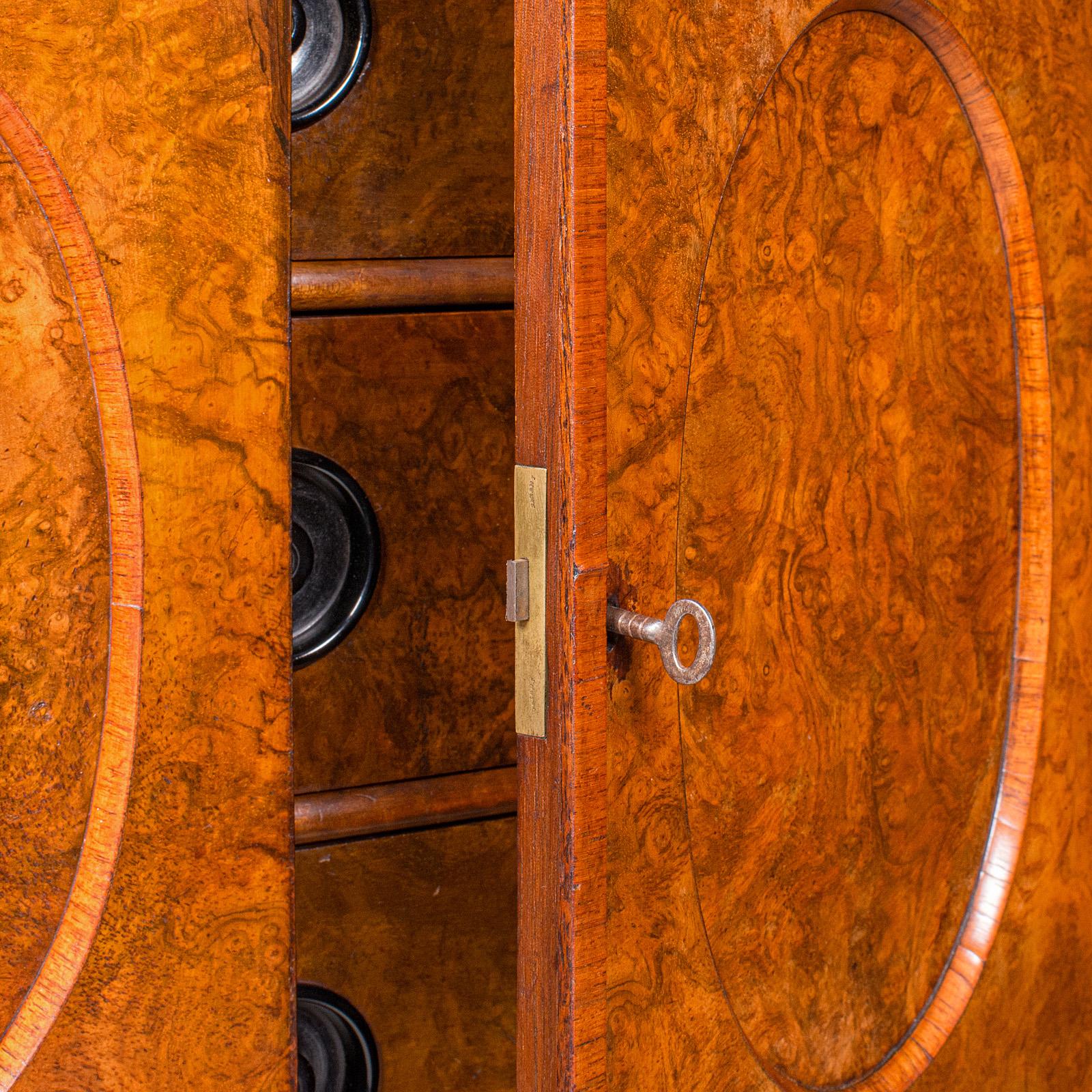 The House of Antiques Cassettiera per tovaglioli, inglese, mobile portaoggetti, primi anni vittoriani in vendita 4