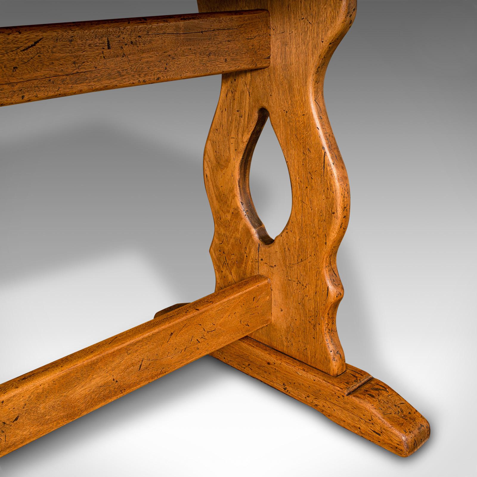 Antique Country Kitchen Table, English, 4 Seater, Breakfast, Supper, Victorian For Sale 3