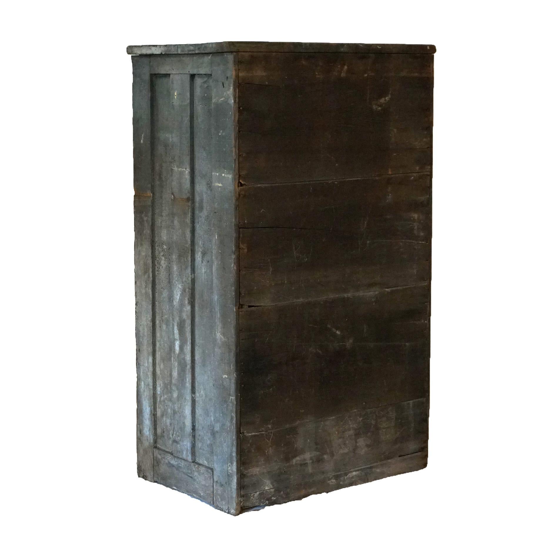 Antique Country Store 20 Drawer Type Cabinet C1920 7