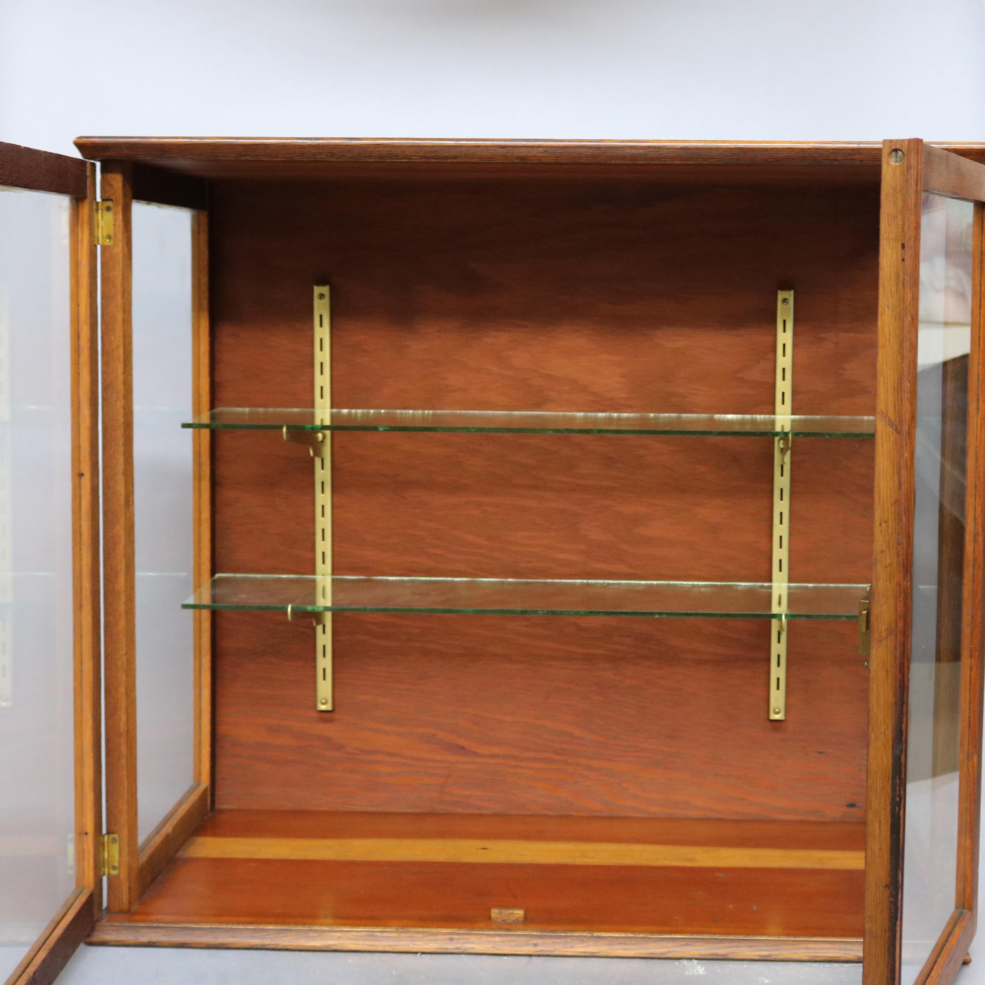 Antique Country Store Counter Top Display Cabinet, circa 1900 4