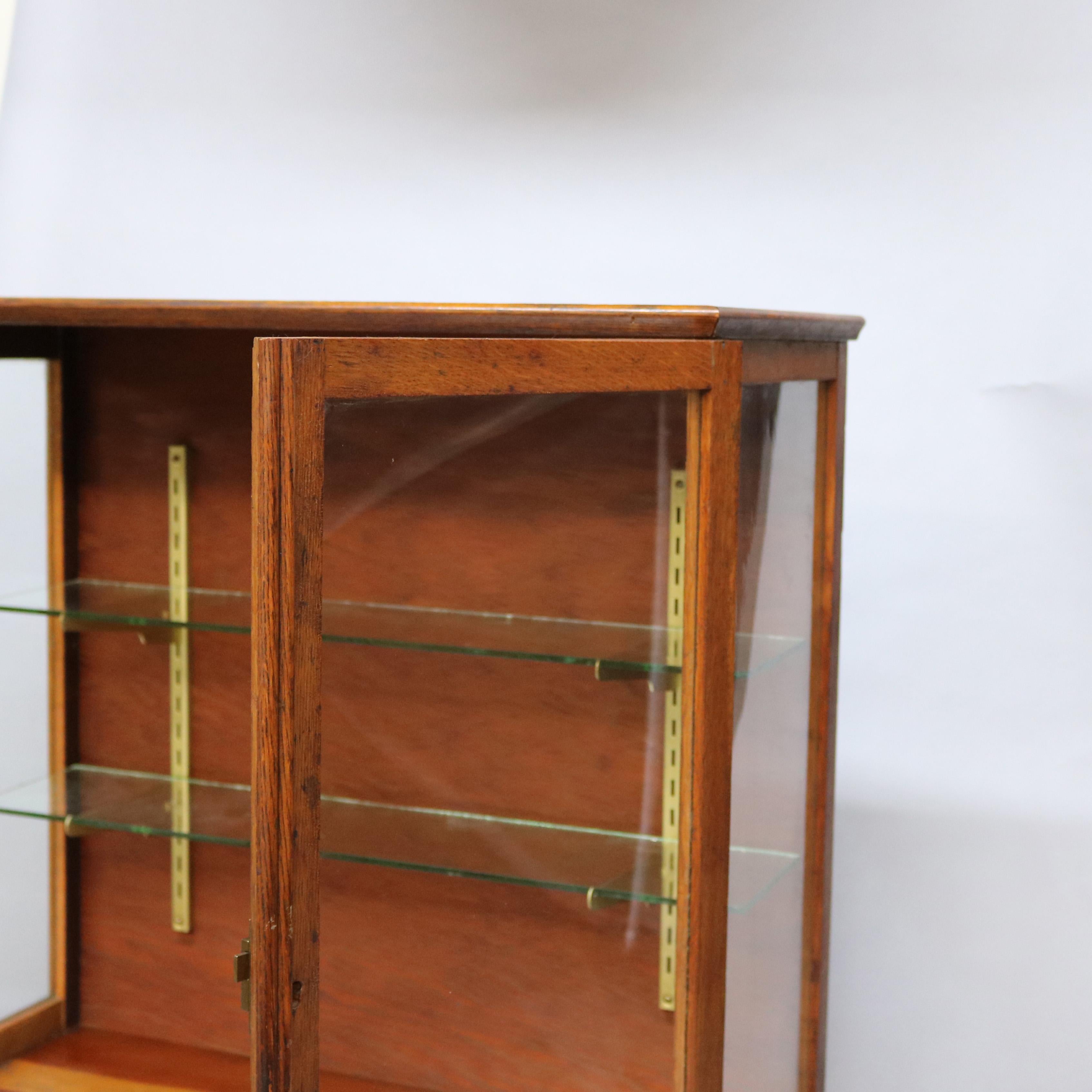 Antique Country Store Counter Top Display Cabinet, circa 1900 7