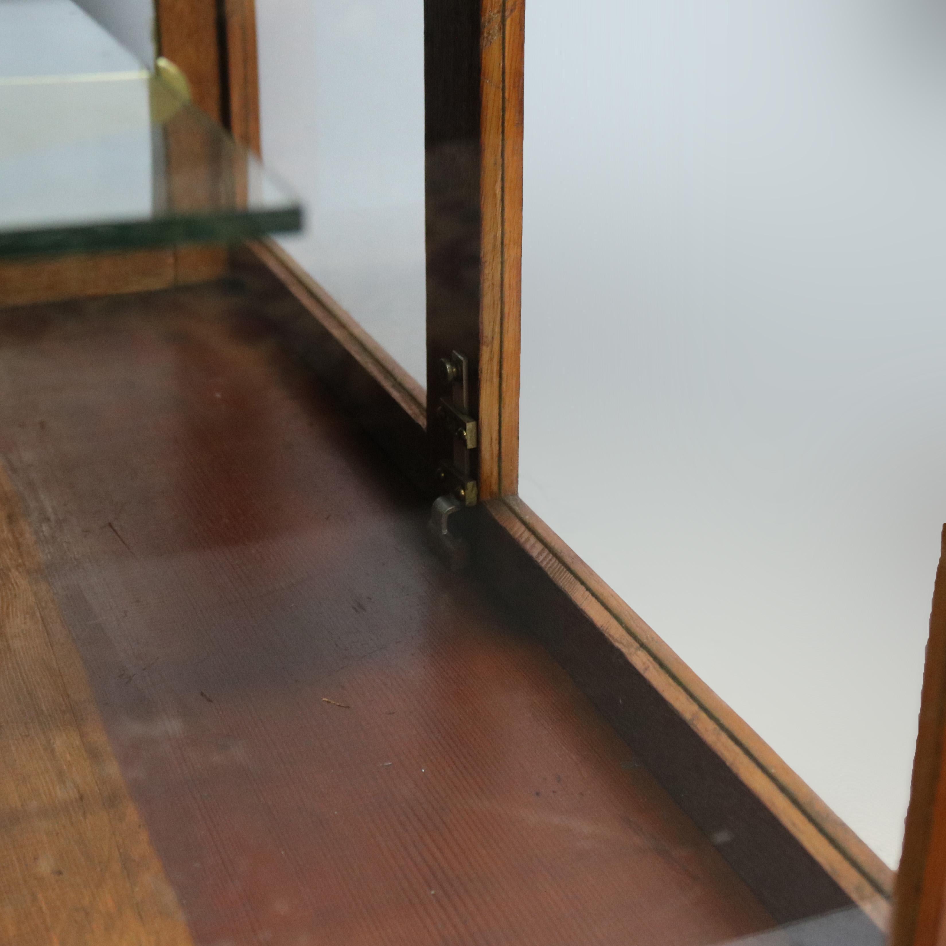 Antique Country Store Counter Top Display Cabinet, circa 1900 9