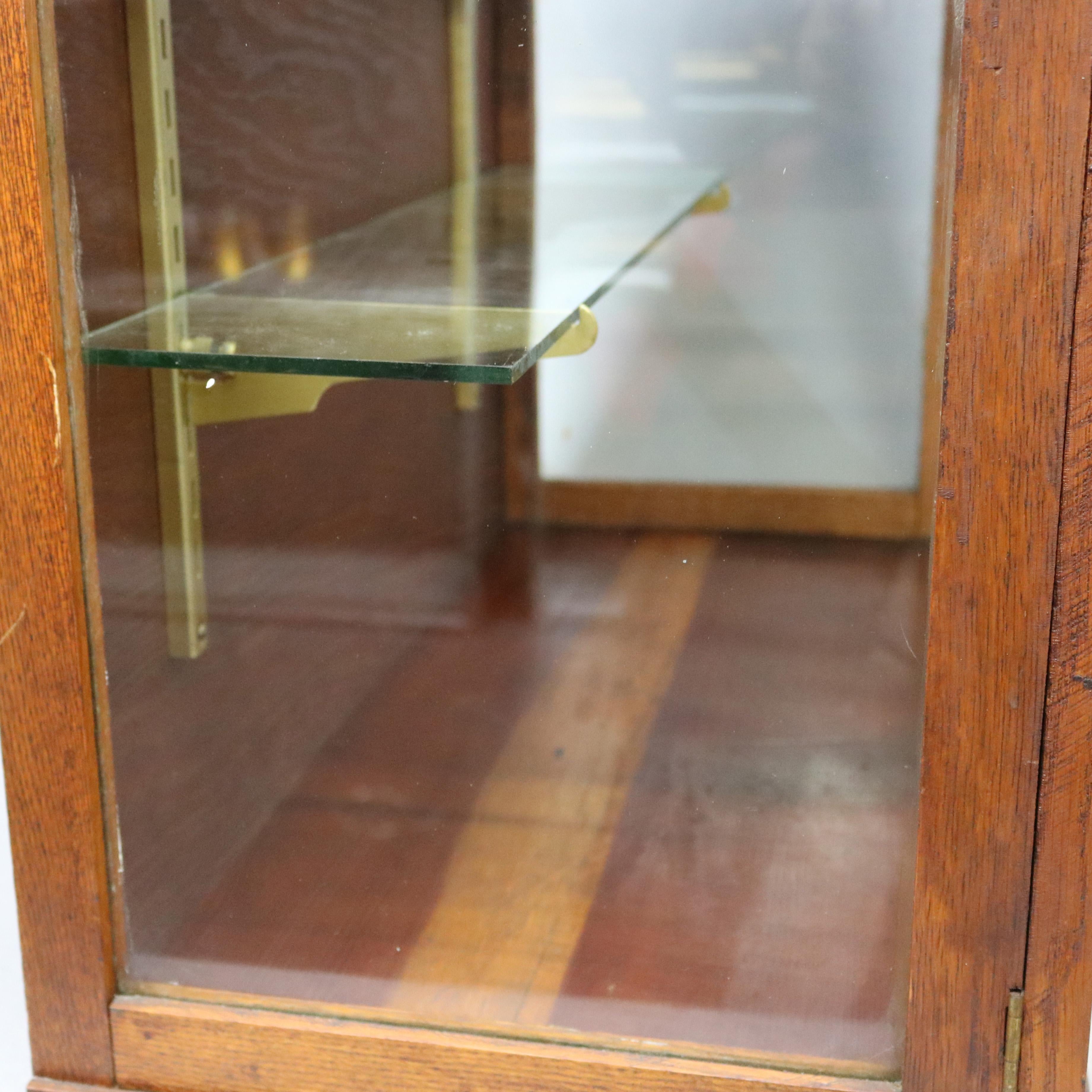 Antique Country Store Counter Top Display Cabinet, circa 1900 11