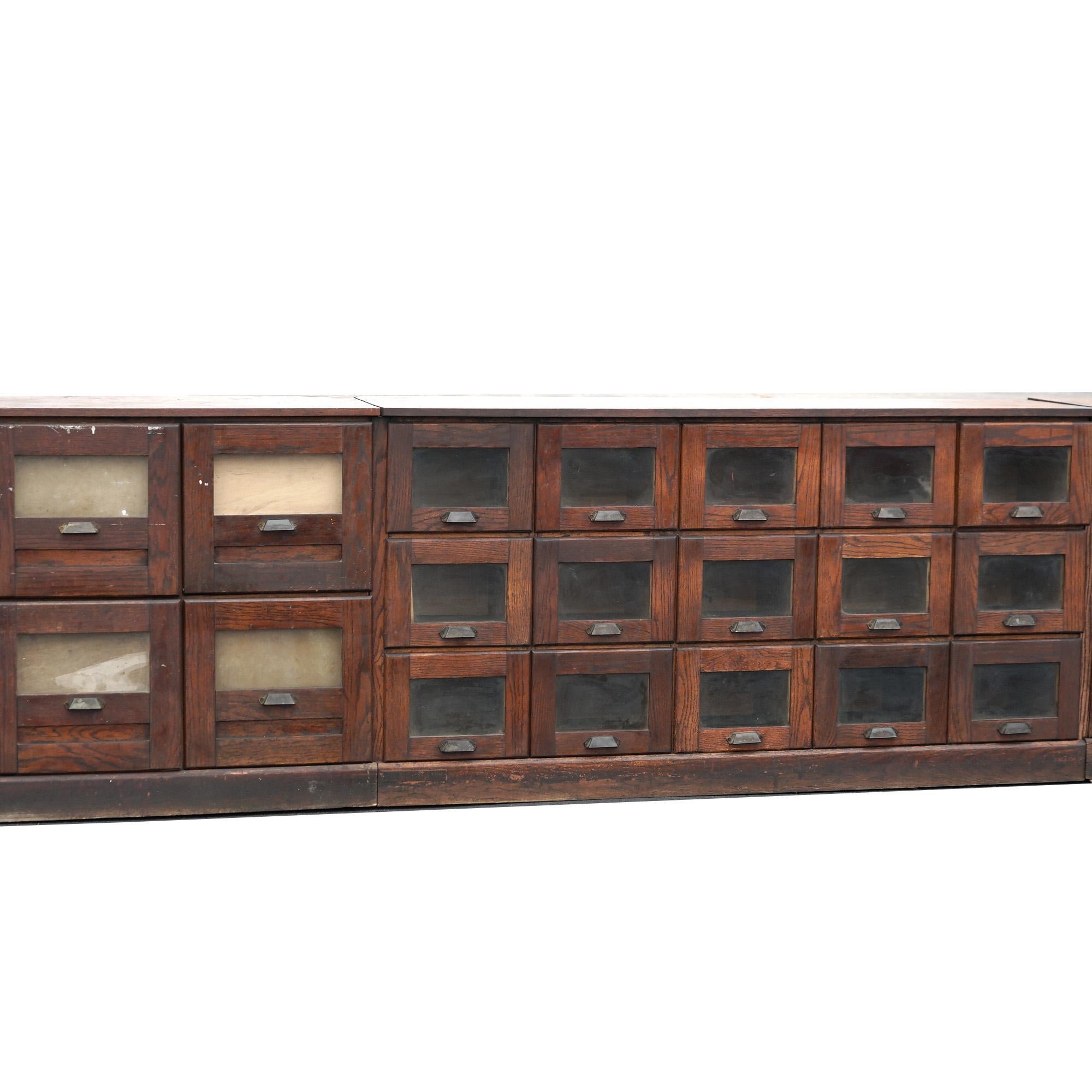 seed cabinet antique