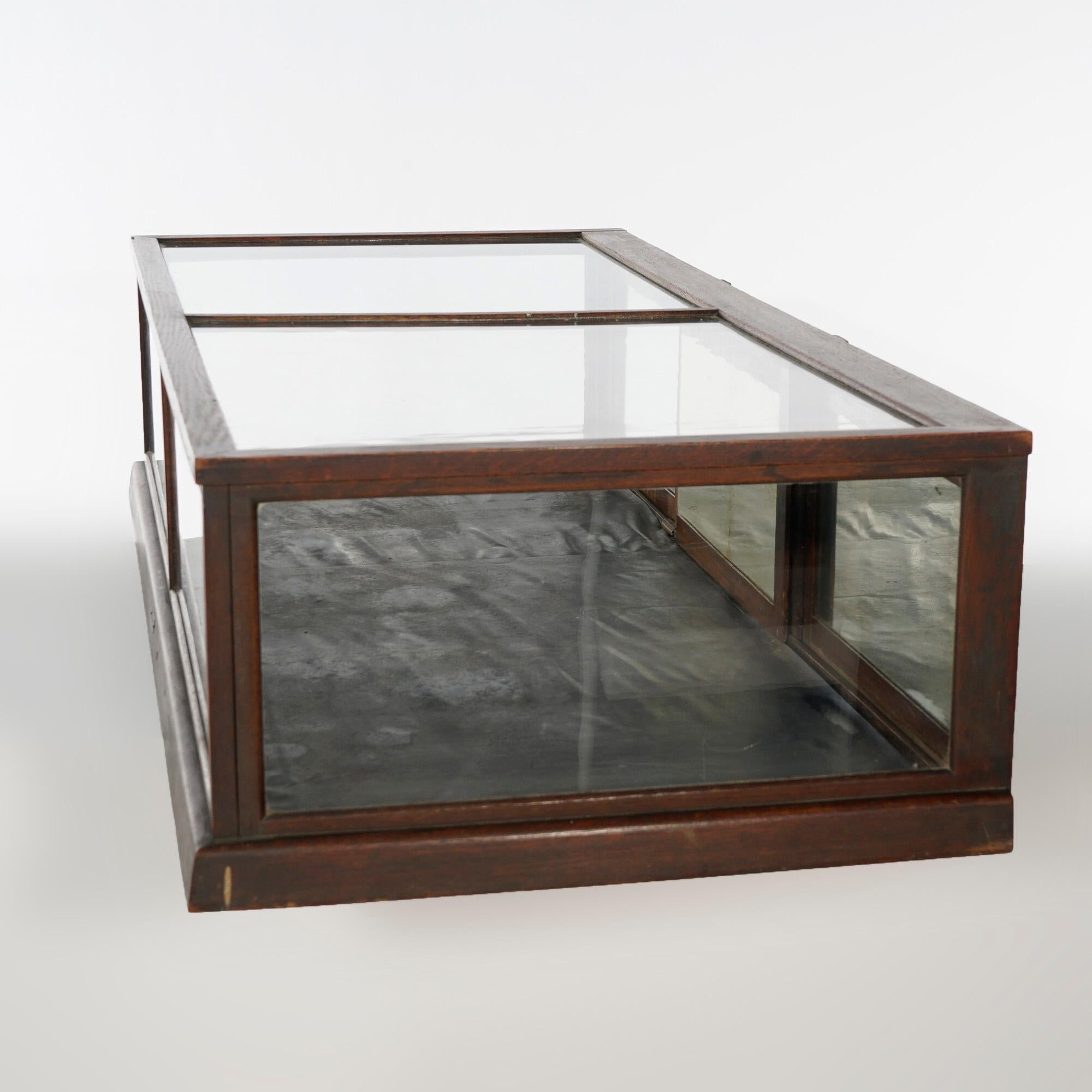 glass countertop display case for sale