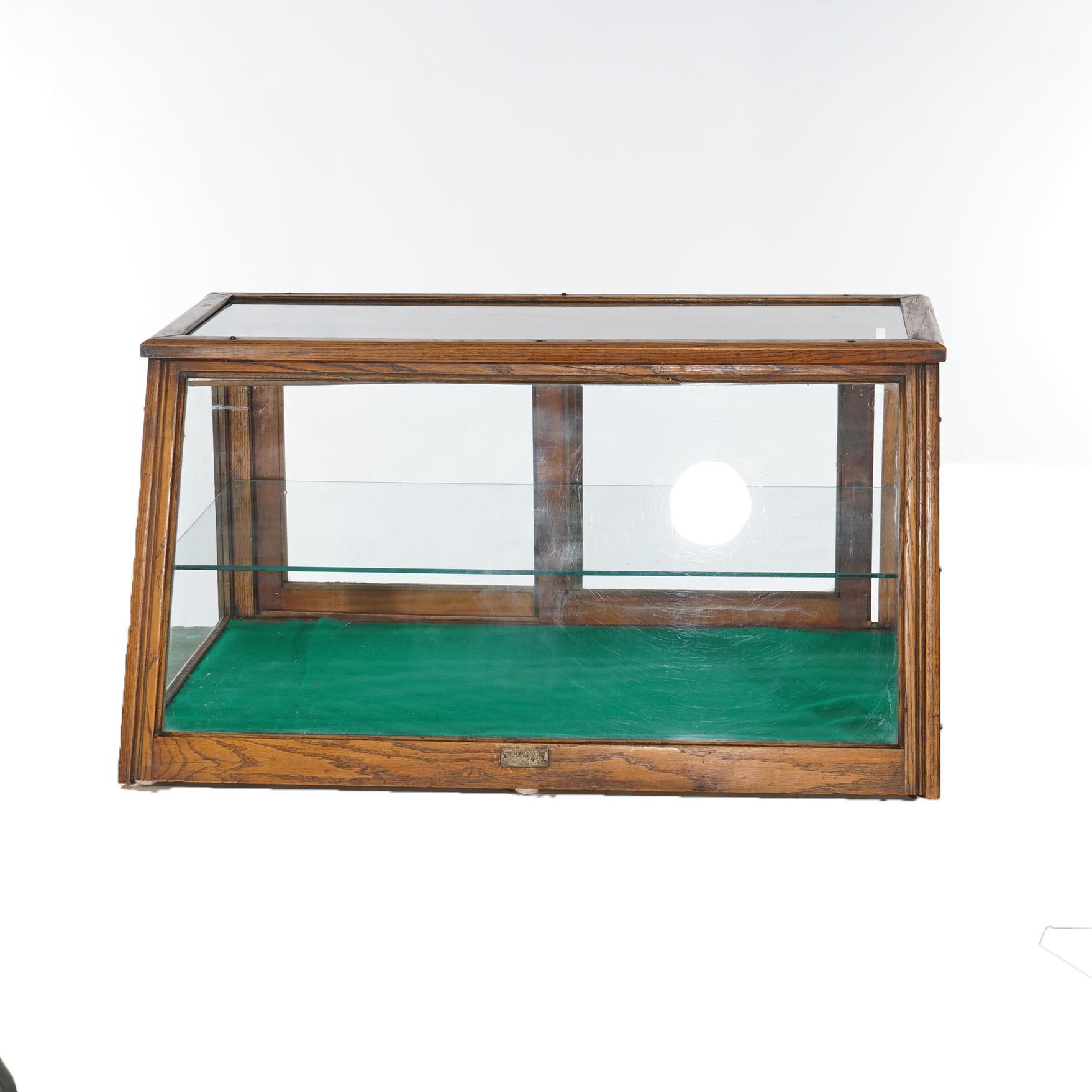 antique general store display case for sale