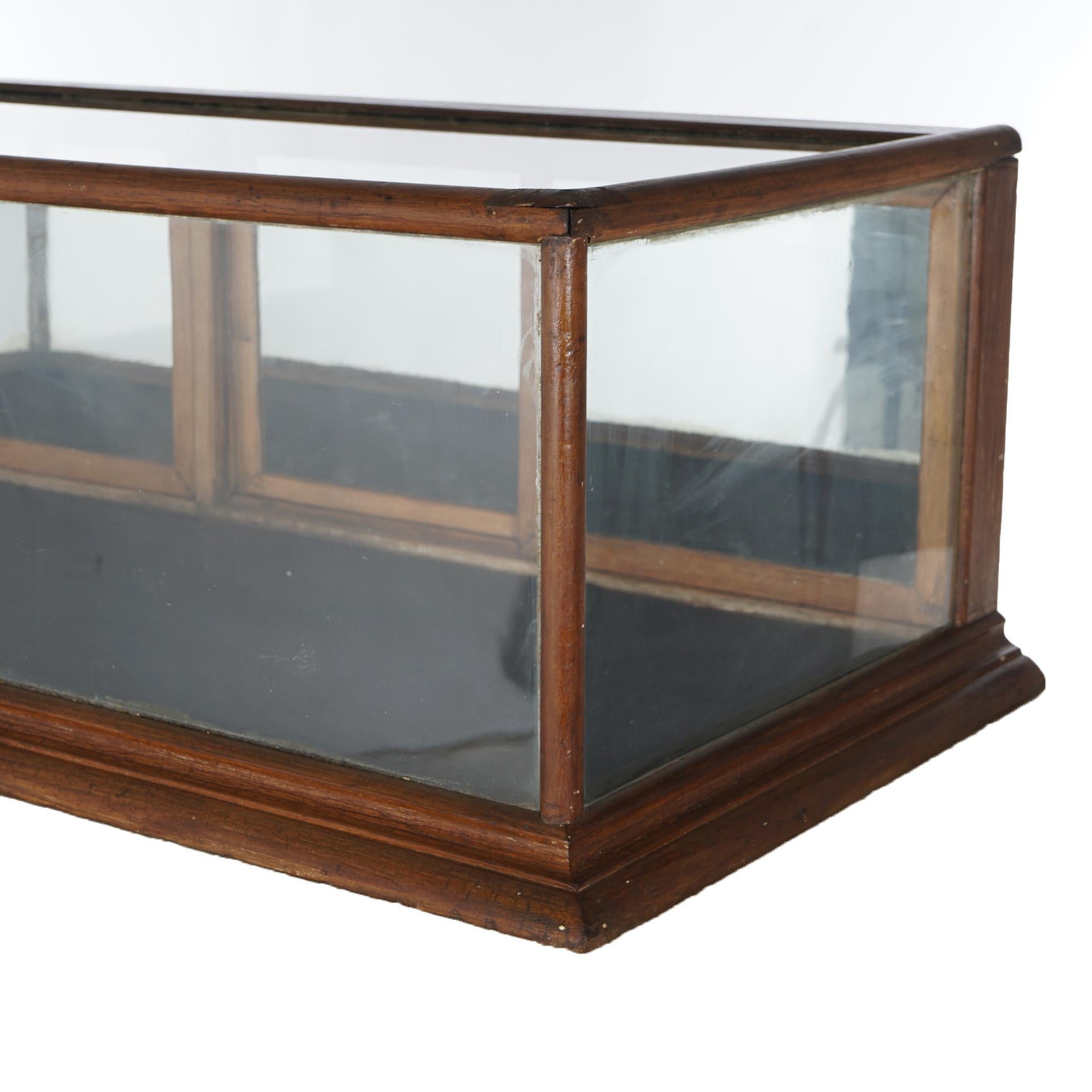 glass table display case