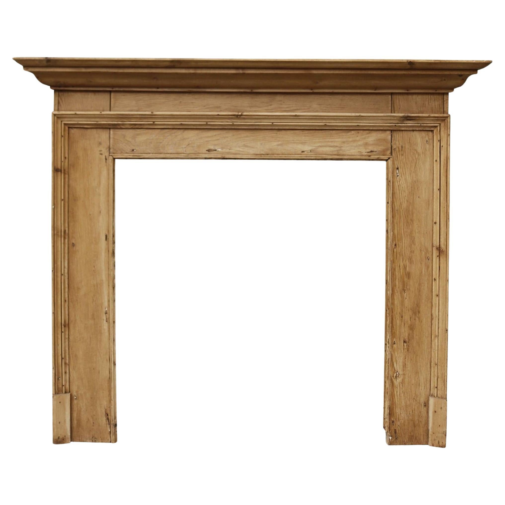 Antique Country Style Timber Fire Mantel