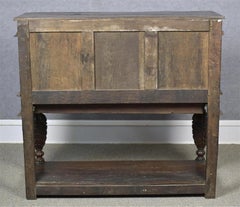 Antique Court Cupboard, Early Elizabethan, Carved Oak, 17th / 18th Century!!