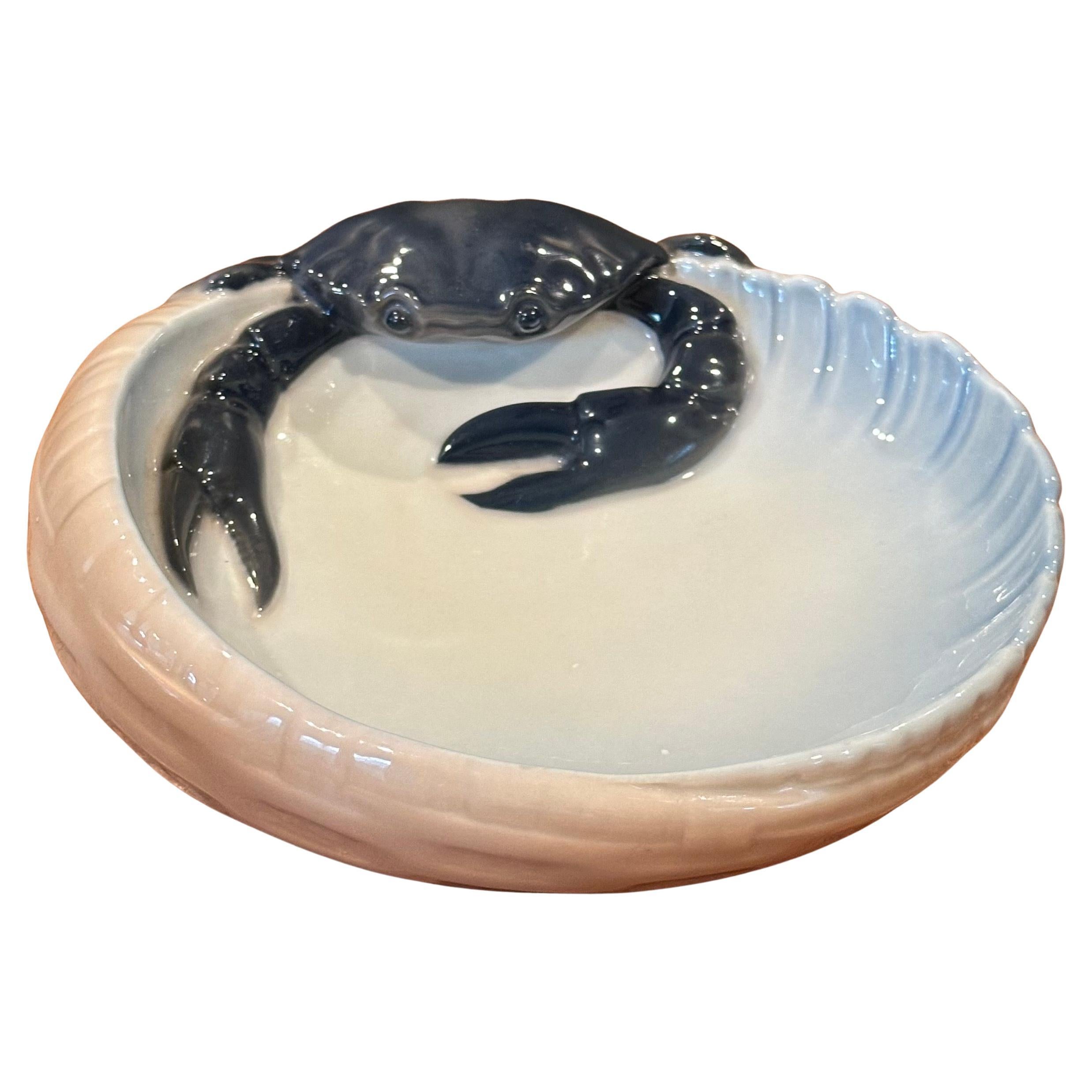 Antique Crab Bowl by Jorgen Balslov for Royal Copenhagen For Sale 8