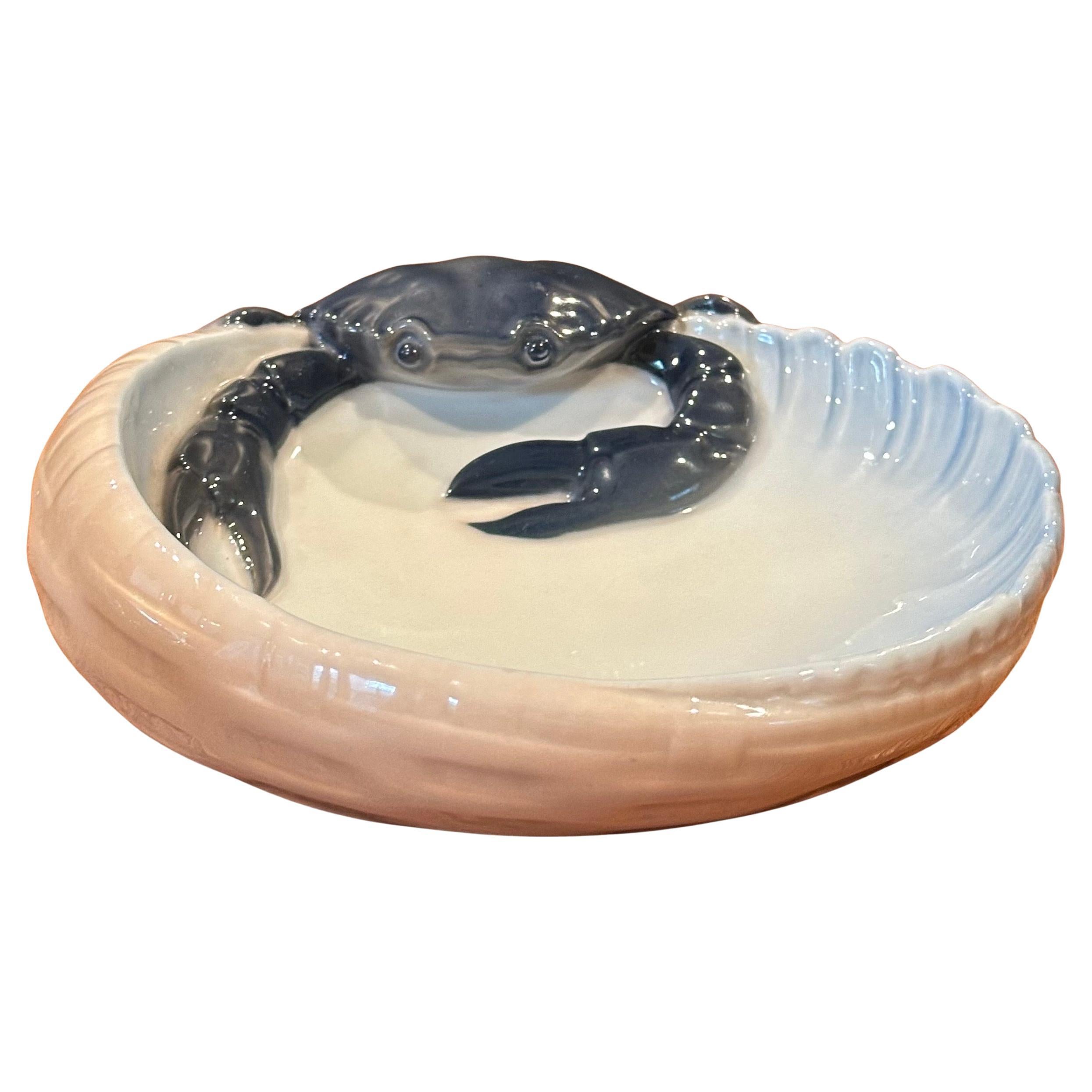 Antique Crab Bowl by Jorgen Balslov for Royal Copenhagen For Sale