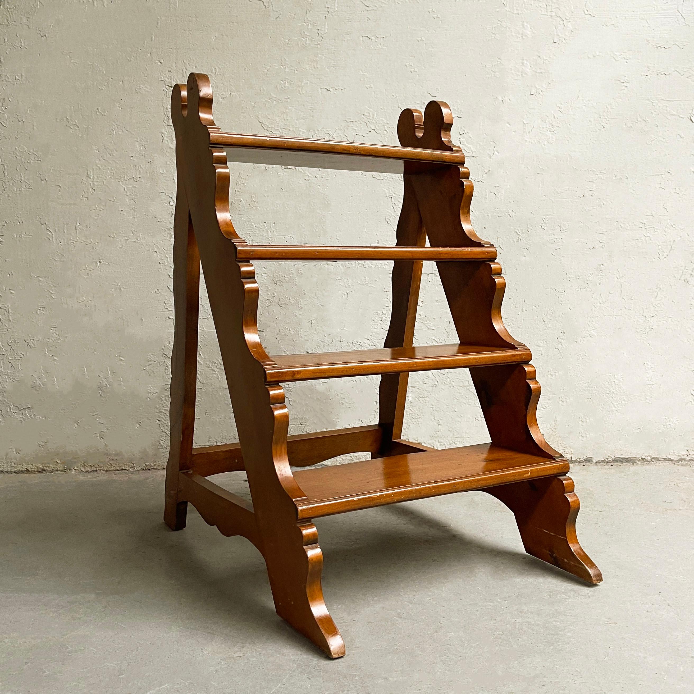 vintage library ladder for sale