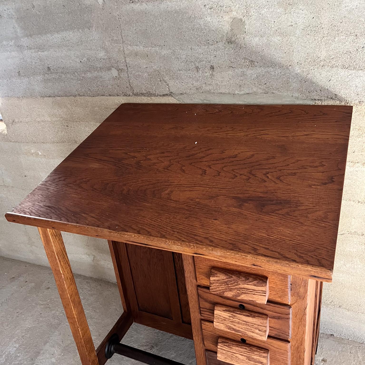 antique drafting desk