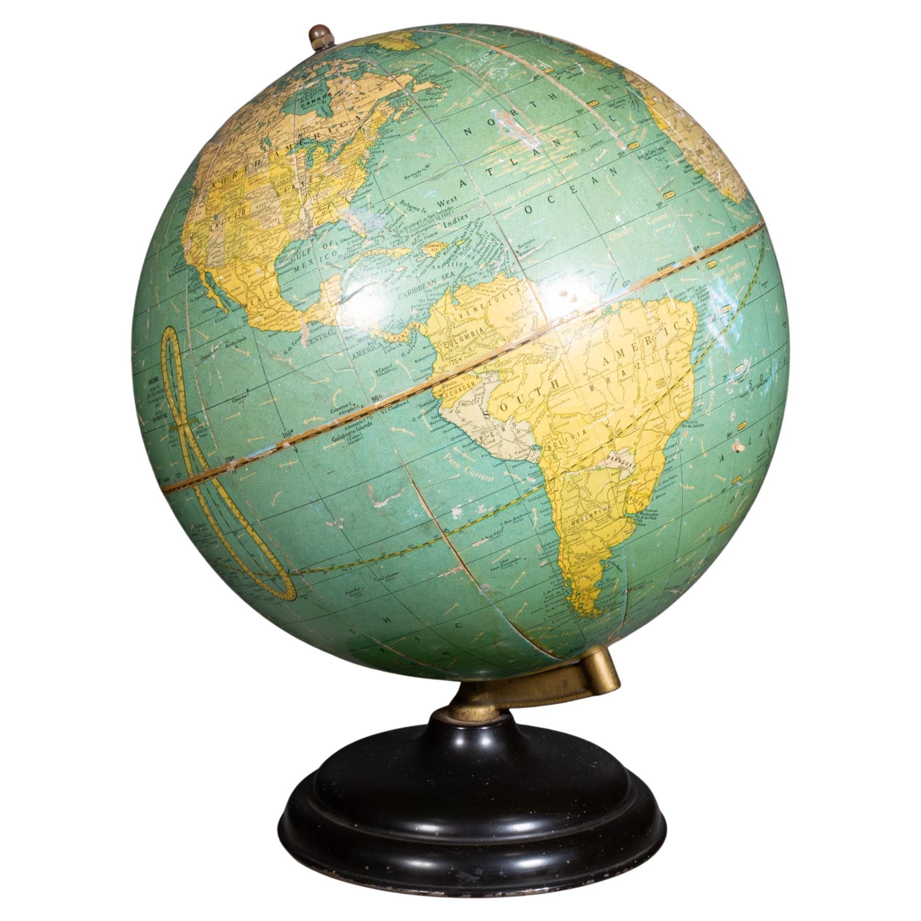 A.I.C. Cram's Terrestrial Globe c.1930-1940