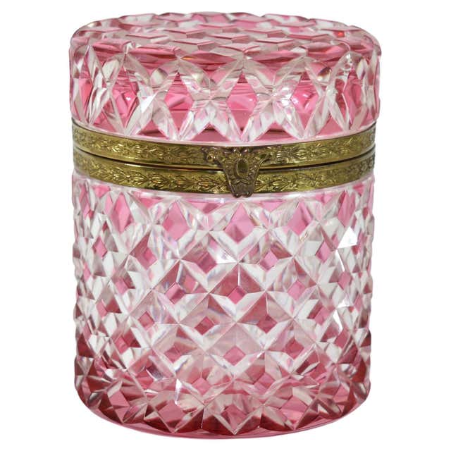 Crystal Boxes - 204 For Sale at 1stDibs | crystal jewelry box, vintage ...