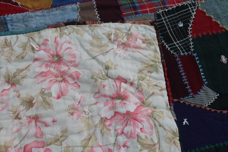 Antique Crazy Quilt For Sale at 1stDibs