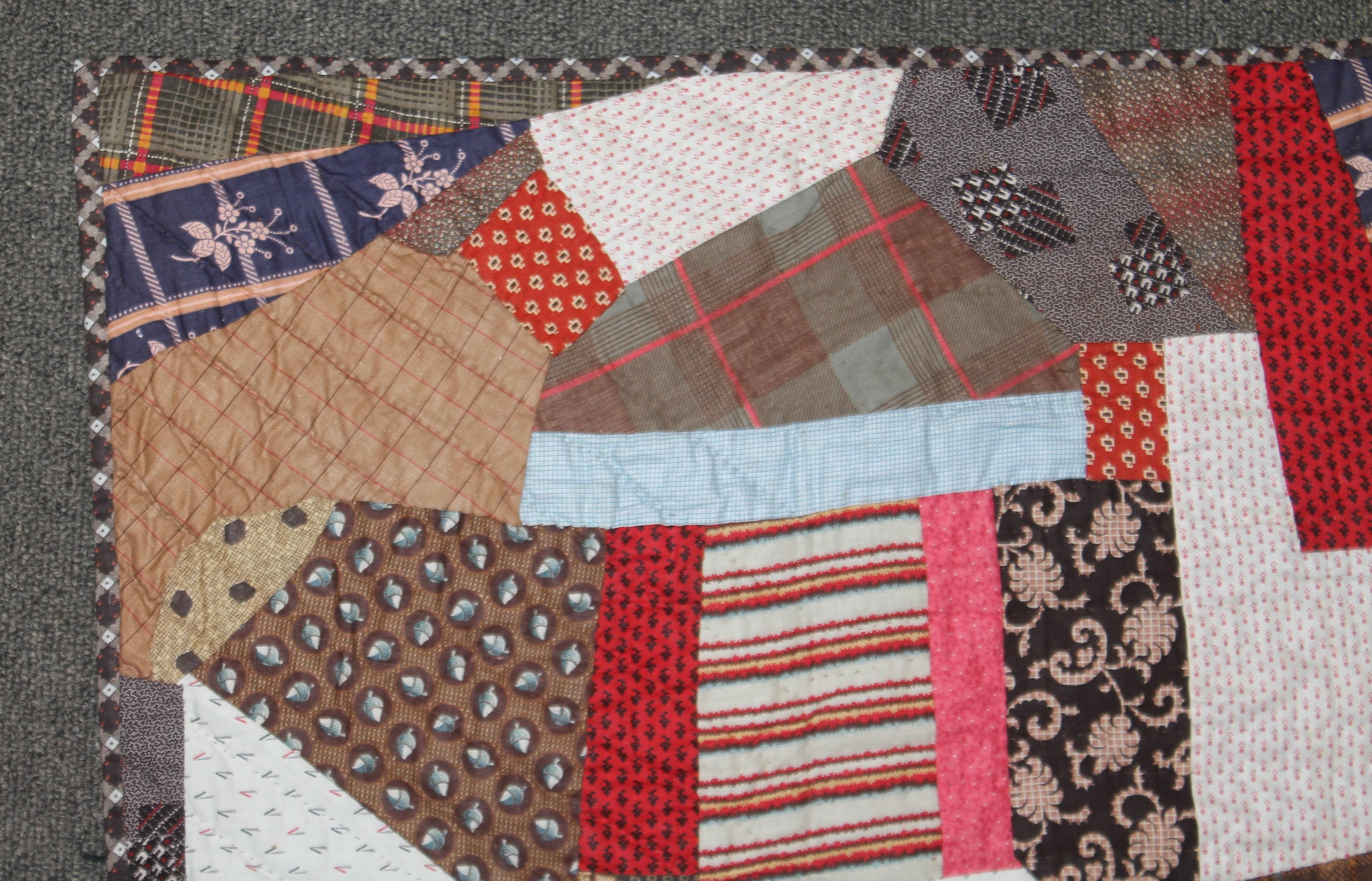 Adirondack Antique Crazy Quilt from Pennsylvania