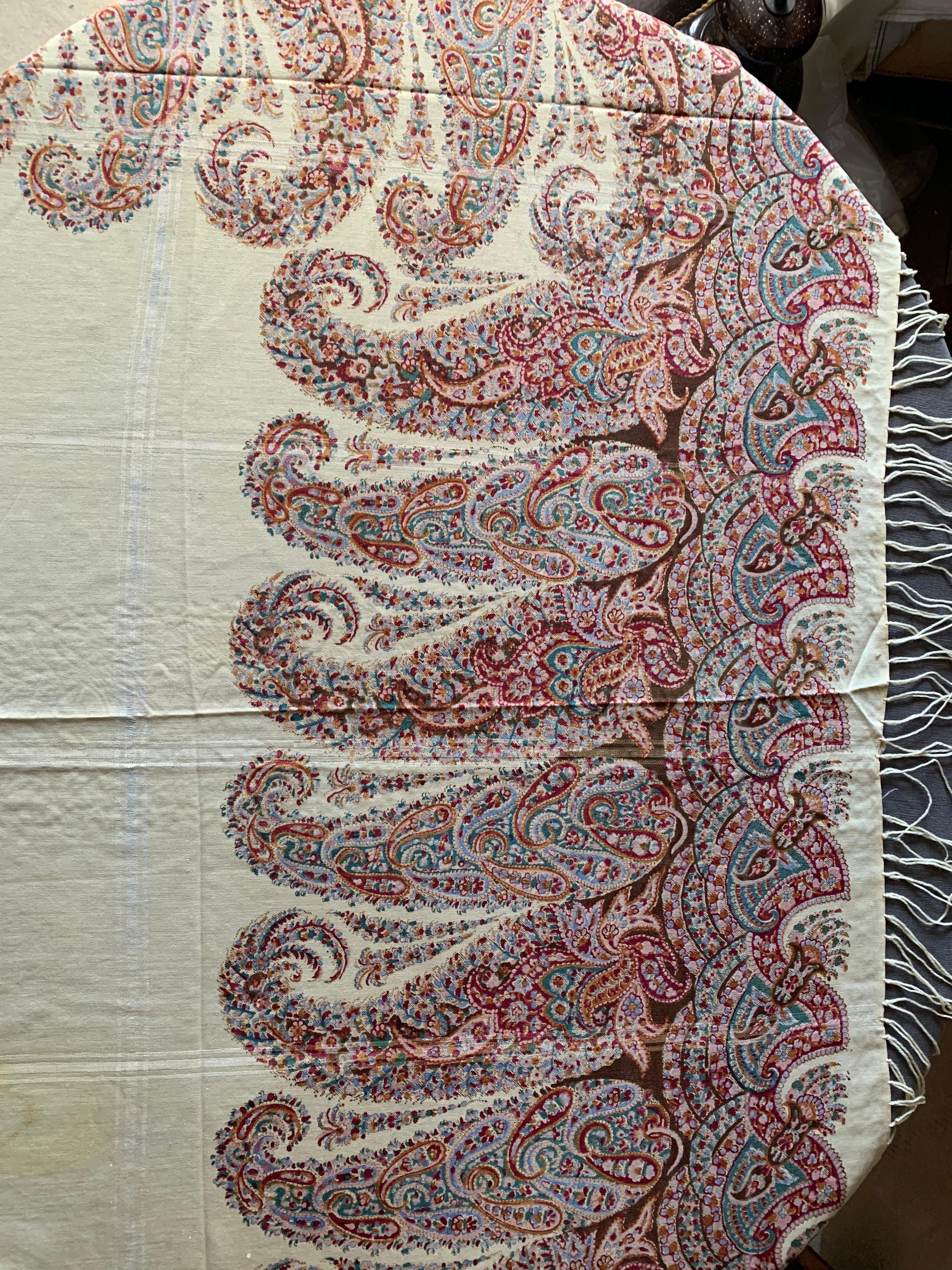 magenta shawl