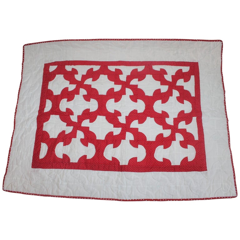 Antique Crib Quilt from Lancaster, PA For Sale at 1stDibs