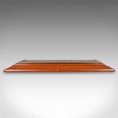 Ancienne table de cribbage, anglaise, traditionnelle, base de piquet de jeu, victorienne, C.1900