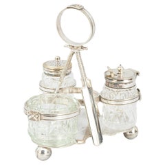 Antique Cricket Cruet Set