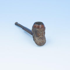 Antique Cricket Pipe with w.G. Grace's Face.