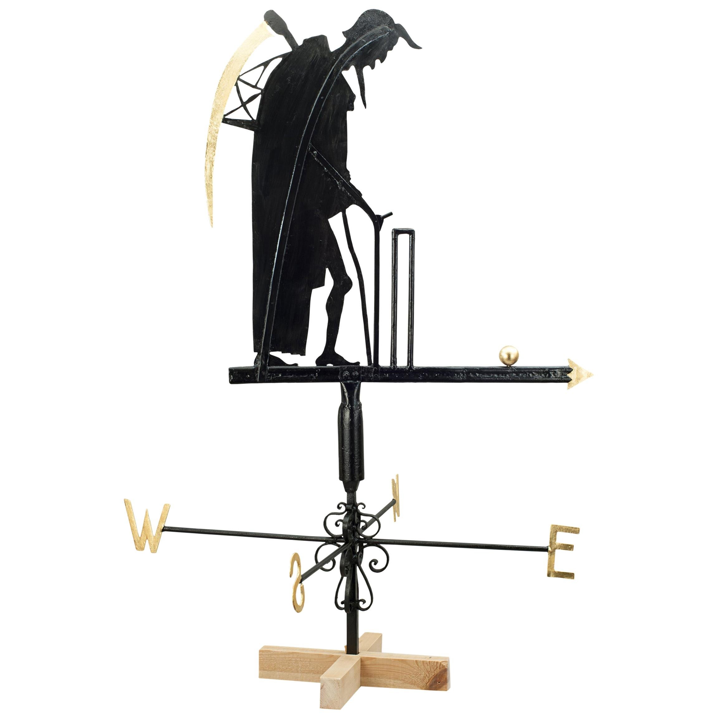 Antique Cricket Weathervane, Lords Father Time