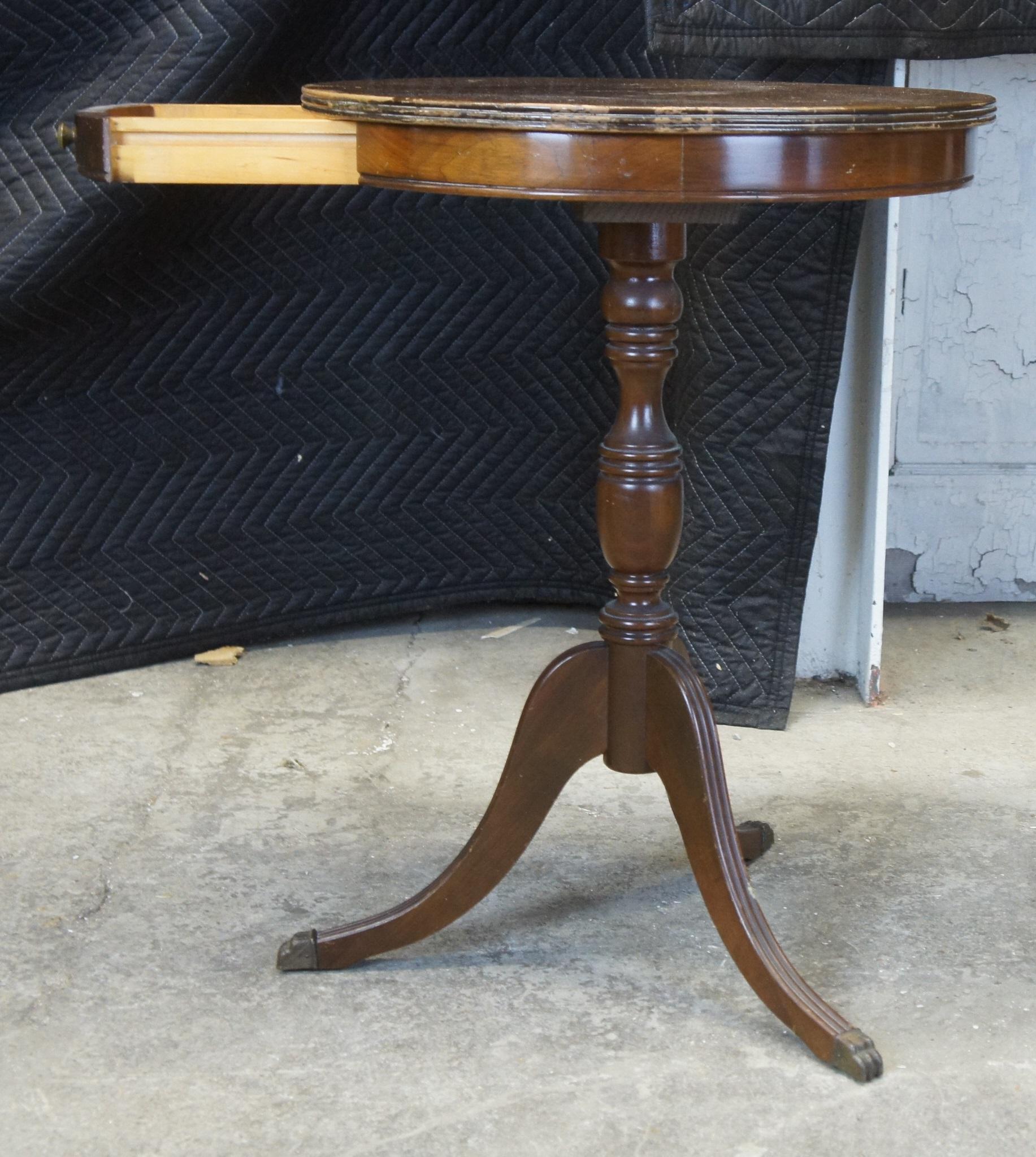 antique duncan phyfe side table