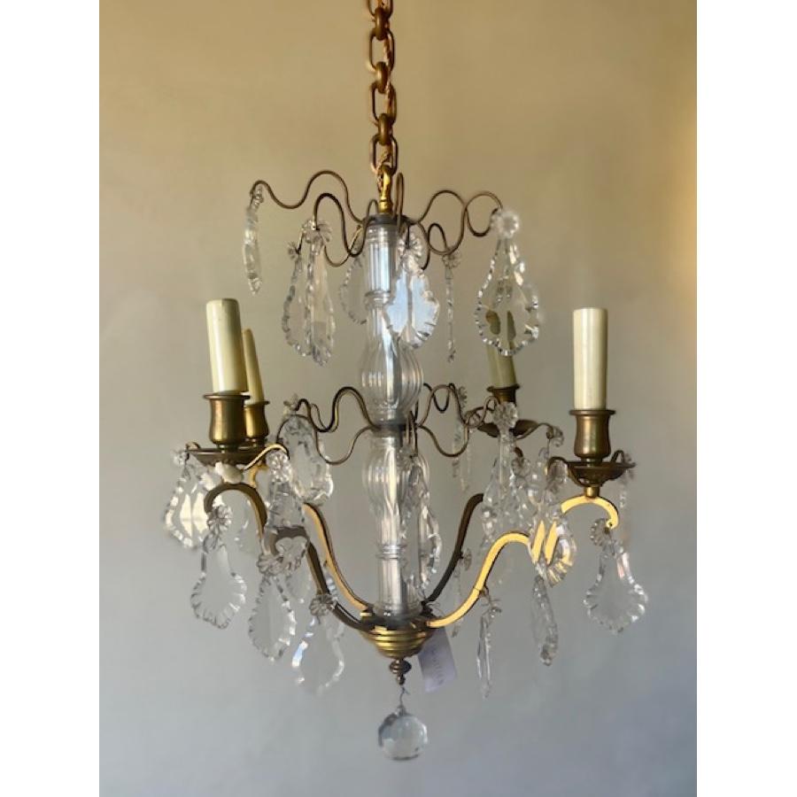 Antique Crystal Chandelier, 19th C.
Dimensions - 18