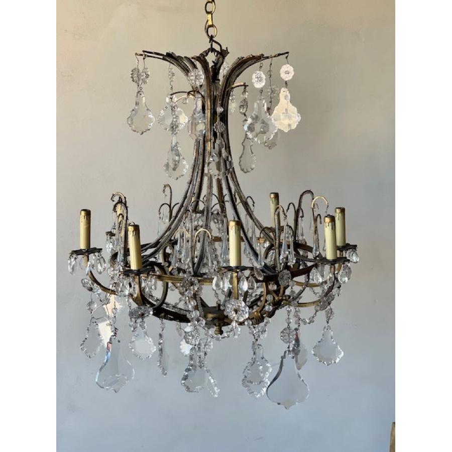 Antique Crystal Chandelier, 19th C.
Dimensions - 28