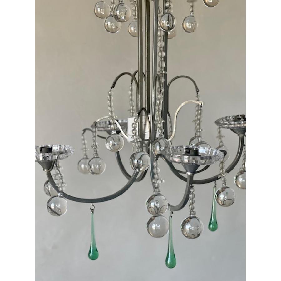 Antique Crystal Chandelier For Sale 4