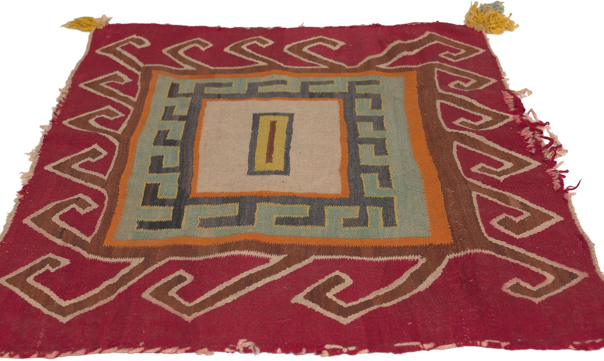 Alfombra de estilo navajo de Germantown de finales del siglo XIX con estilo del suroeste Arte popular en venta