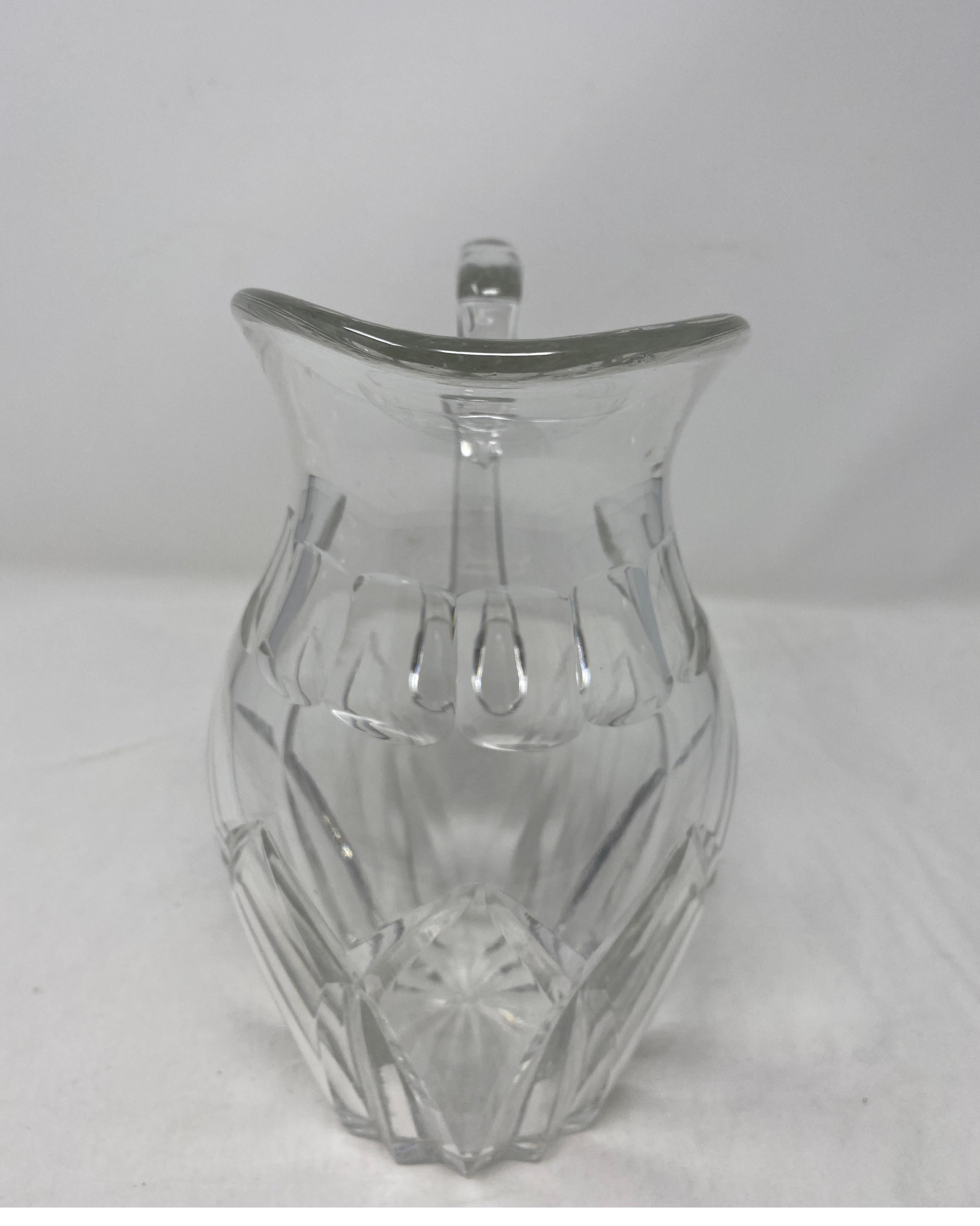 crystal pitcher value