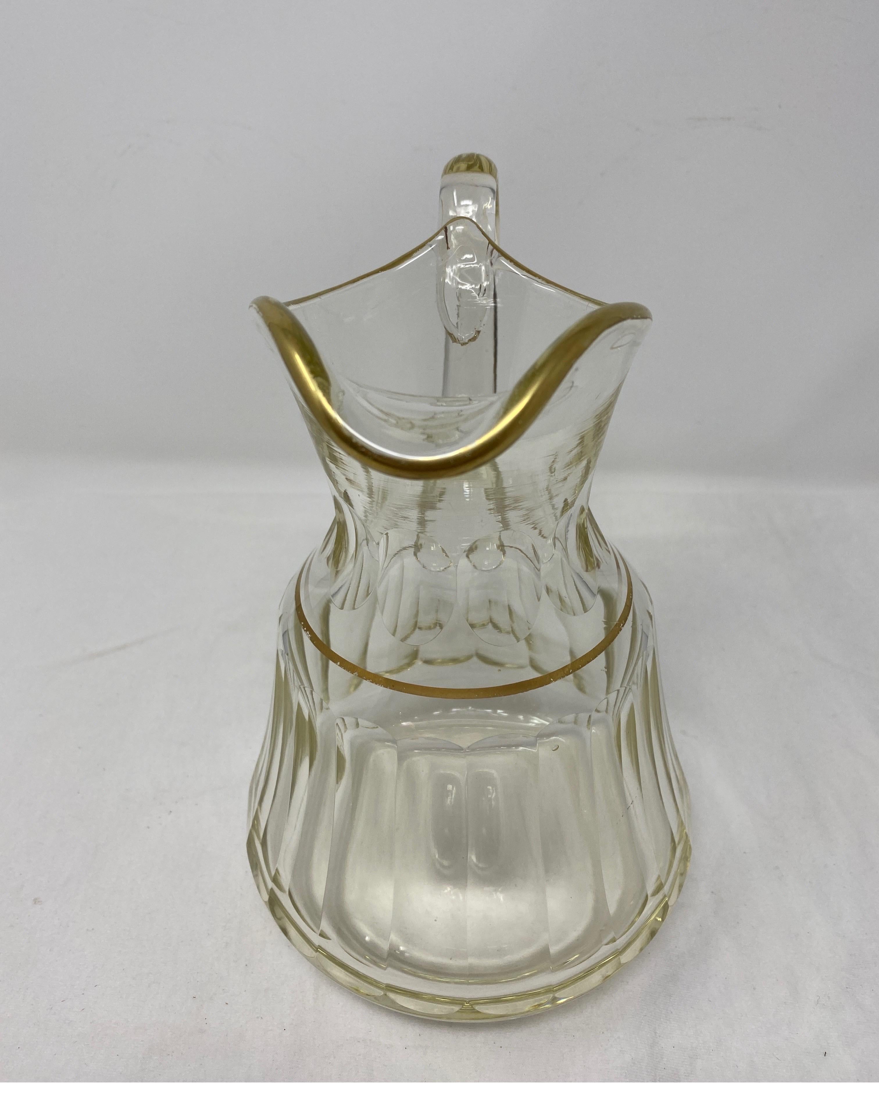 crystal pitcher value
