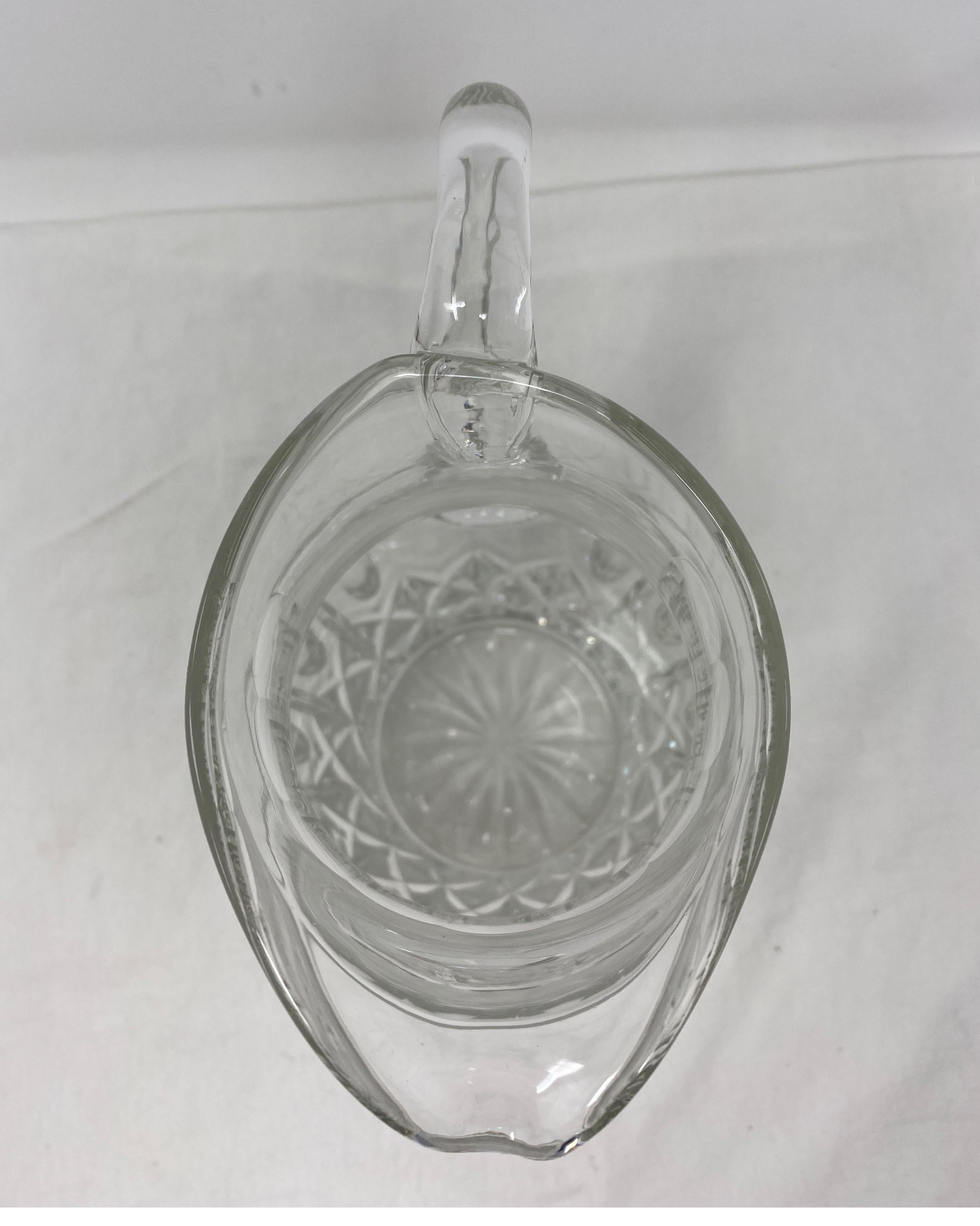 Jarra de cristal antigua siglo XIX en venta