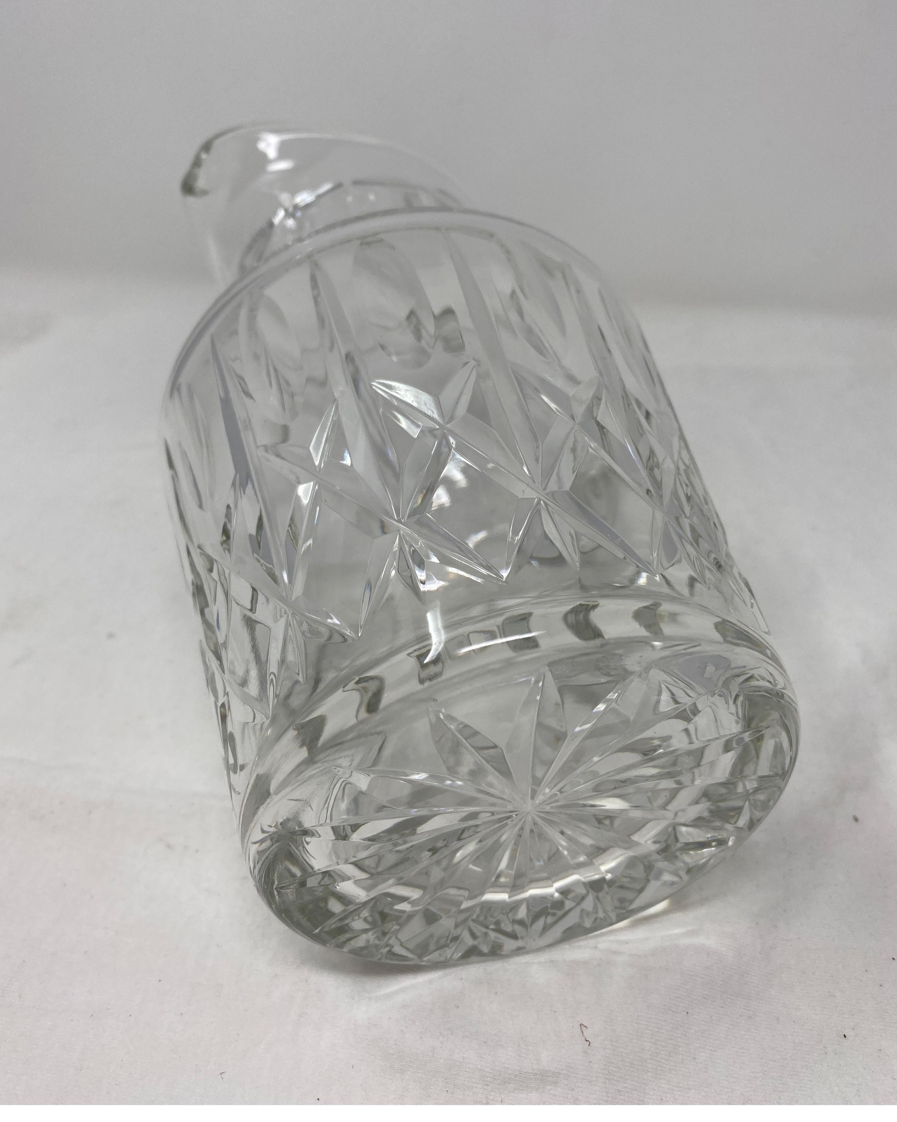 Jarra de cristal antigua Cristal en venta