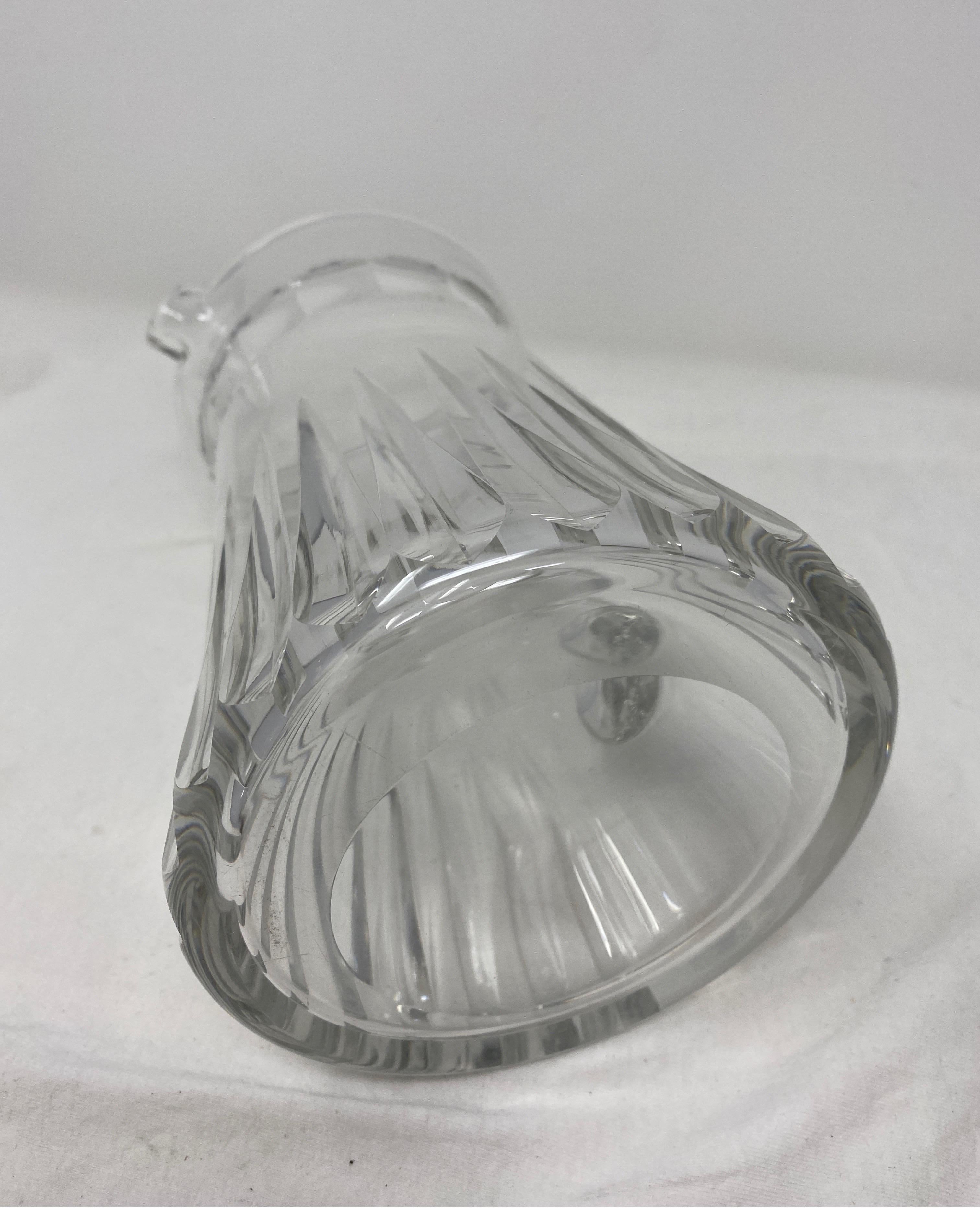 19th Century Antique Crystal Pitcher